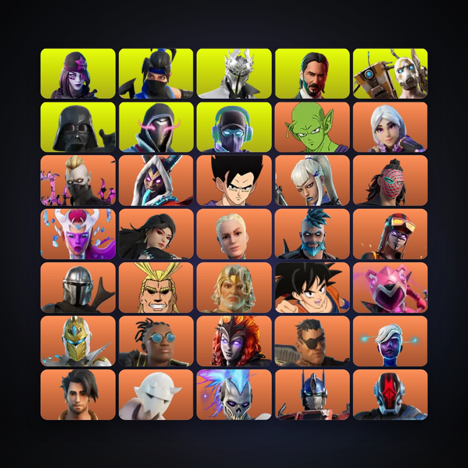 Fortnite | 860 Skins | 800 V-Bucks | Level 6145 | 452 Wins — HabibiAccounts