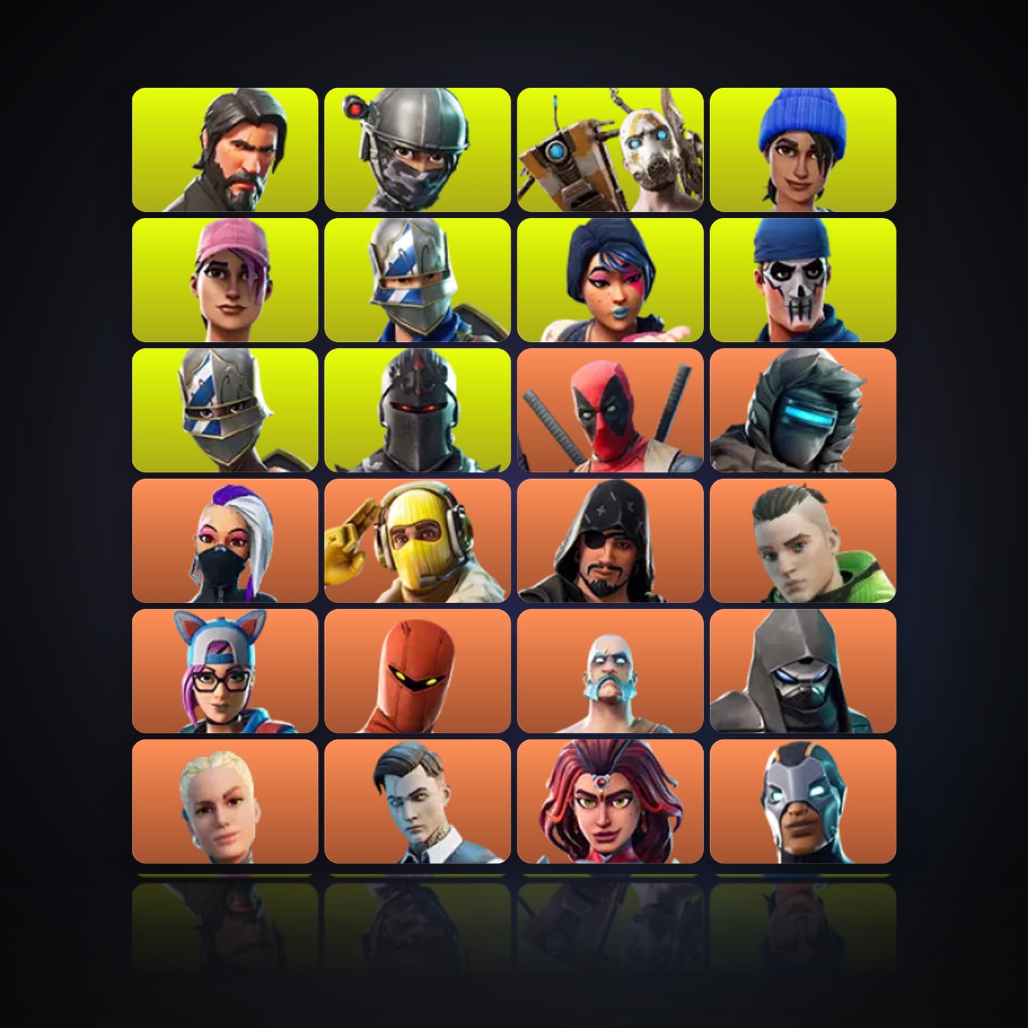 Fortnite | 147 Skins | 200 V-Bucks | Level 2470 | 630 Wins — HabibiAccounts