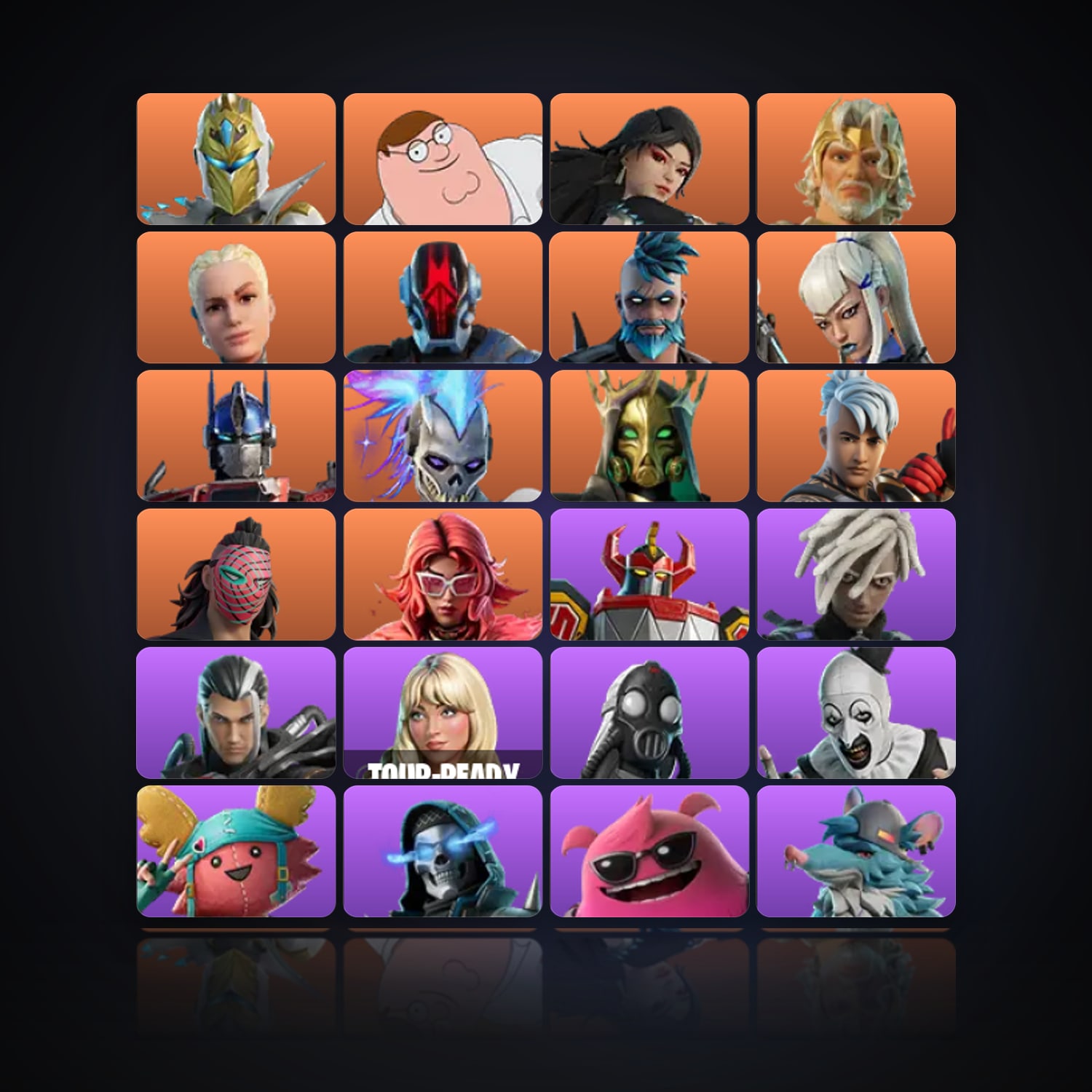 Fortnite | 246 Skins | 900 V-Bucks | Level 5730 | 403 Wins — HabibiAccounts