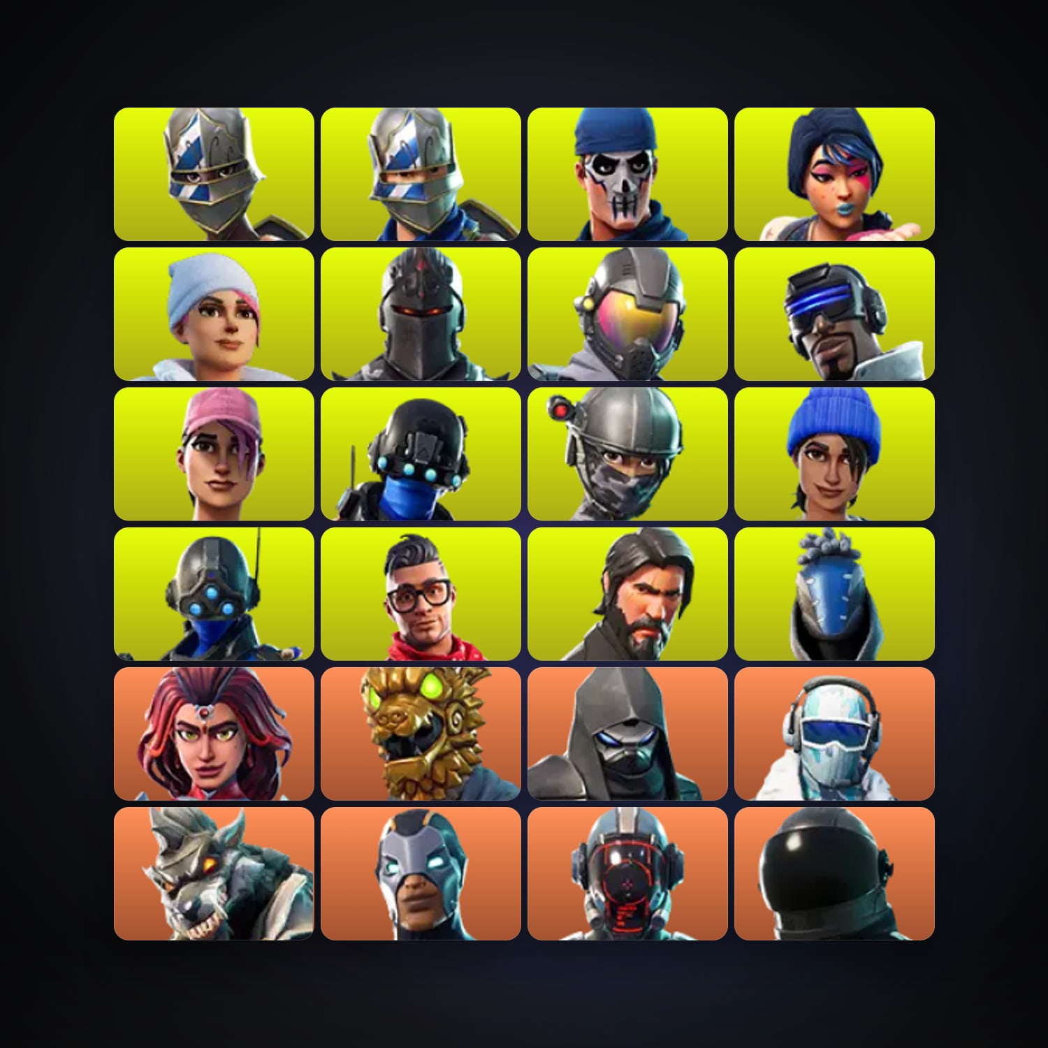 Fortnite | 88 Skins | Level 999 | 431 Wins — HabibiAccounts