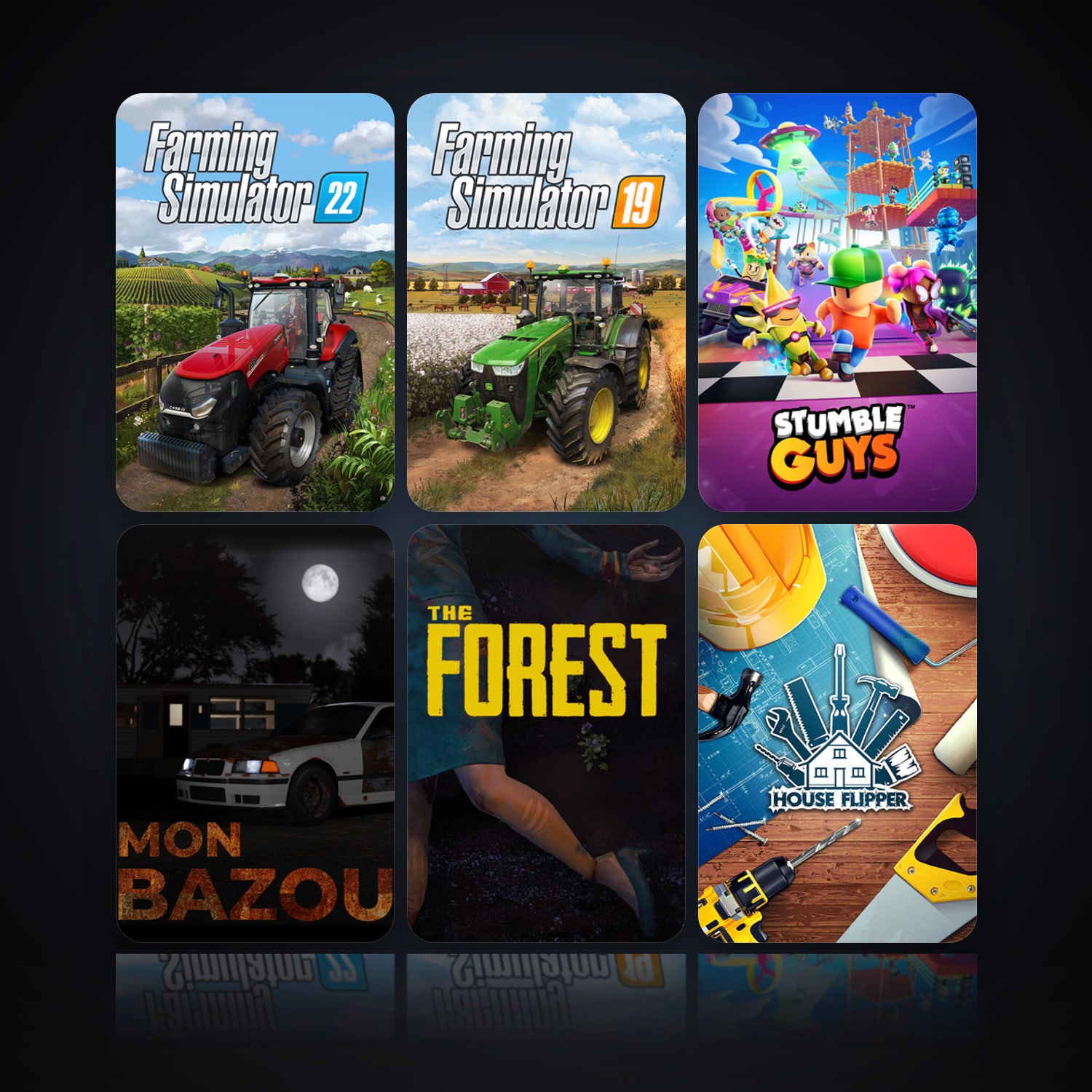 Farming Simulator 22 & Farming Simulator 19 | 15 Games | Clean — HabibiAccounts