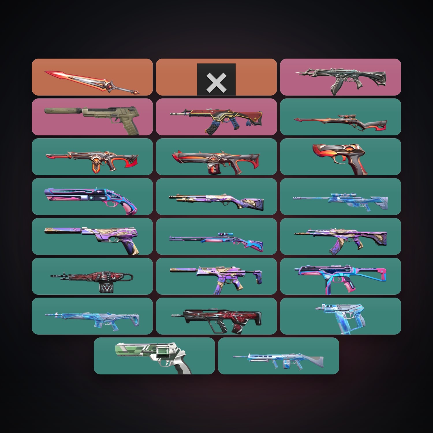 EU Bronze 2 locker — 2 knives, 23 skins, lvl 56 — HabibiAccounts