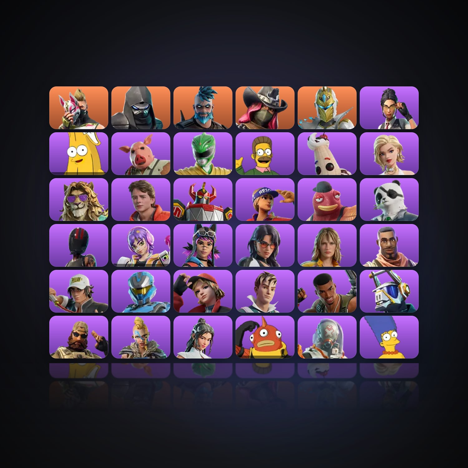 Fortnite | 36 Skins | 1.2K V-Bucks | Level 619 | 47 Wins — HabibiAccounts