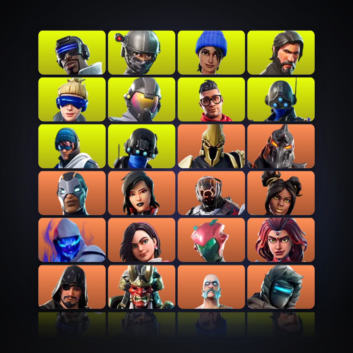 Fortnite | 280 Skins | 2.3K V-Bucks | Level 3127 | 736 Wins — HabibiAccounts