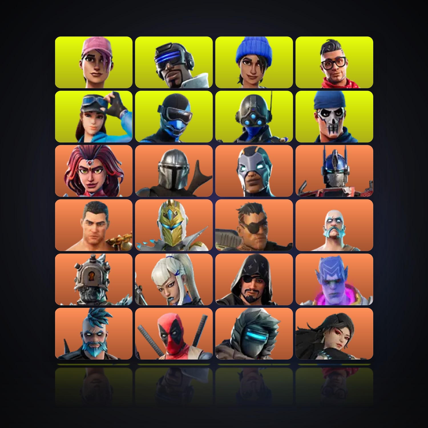Fortnite | 159 Skins | 450 V-Bucks | Level 2434 | 190 Wins — HabibiAccounts