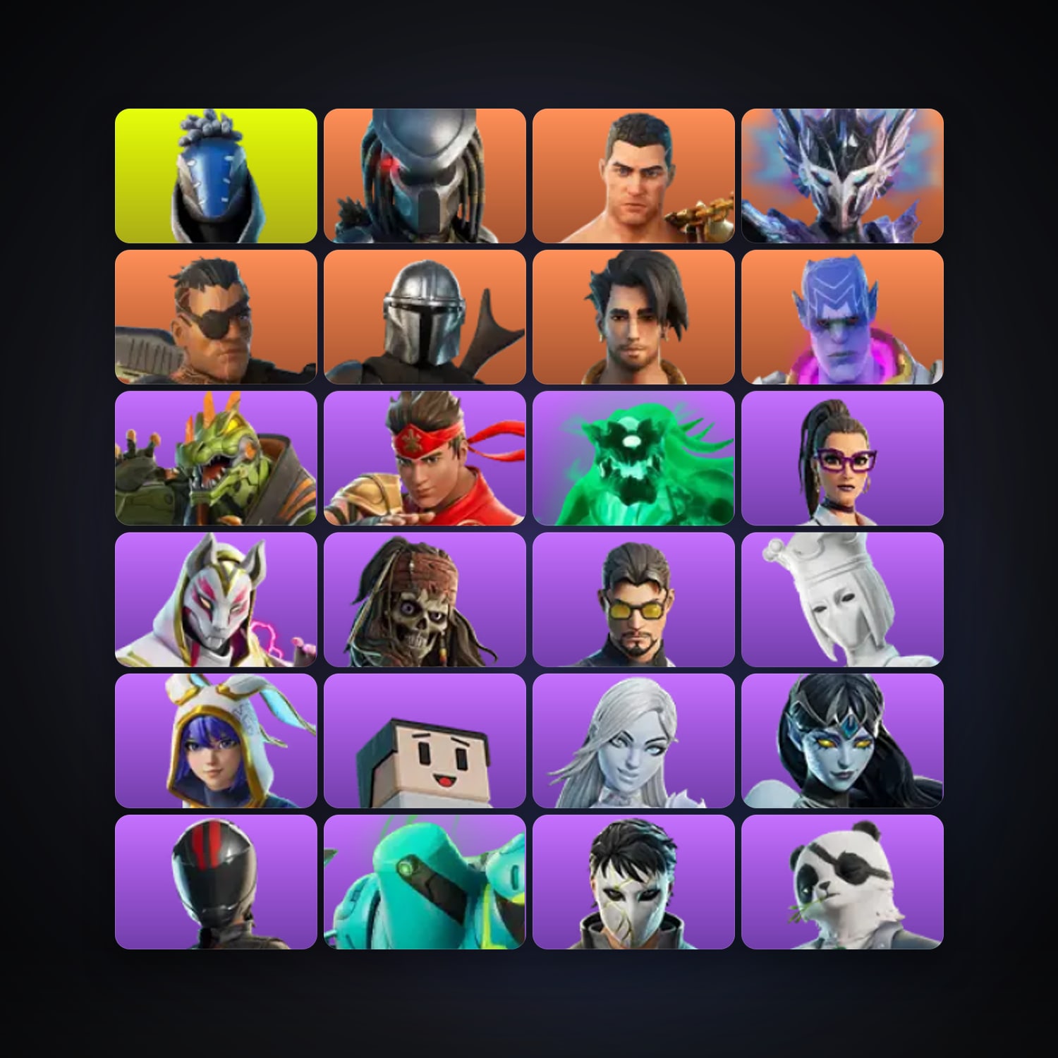 Predator — Menace — 201 skins — 1.4K V-Bucks — lvl 2326 — HabibiAccounts