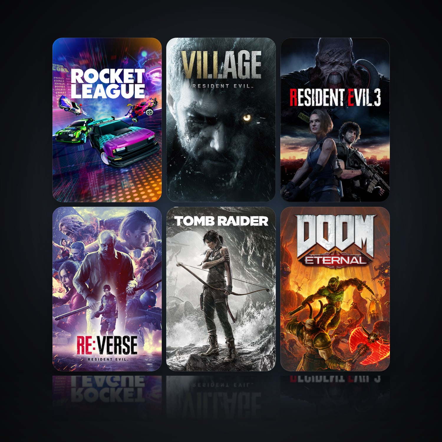 Rocket League & Resident Evil Village
 | 136 Games | Clean — HabibiAccounts