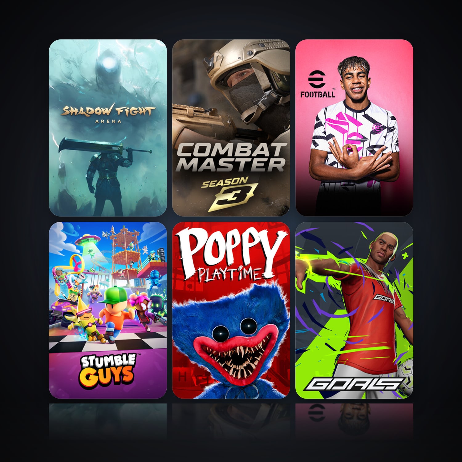 Shadow Fight Arena & Combat Master: Season 1 | 10 Games | Clean — HabibiAccounts