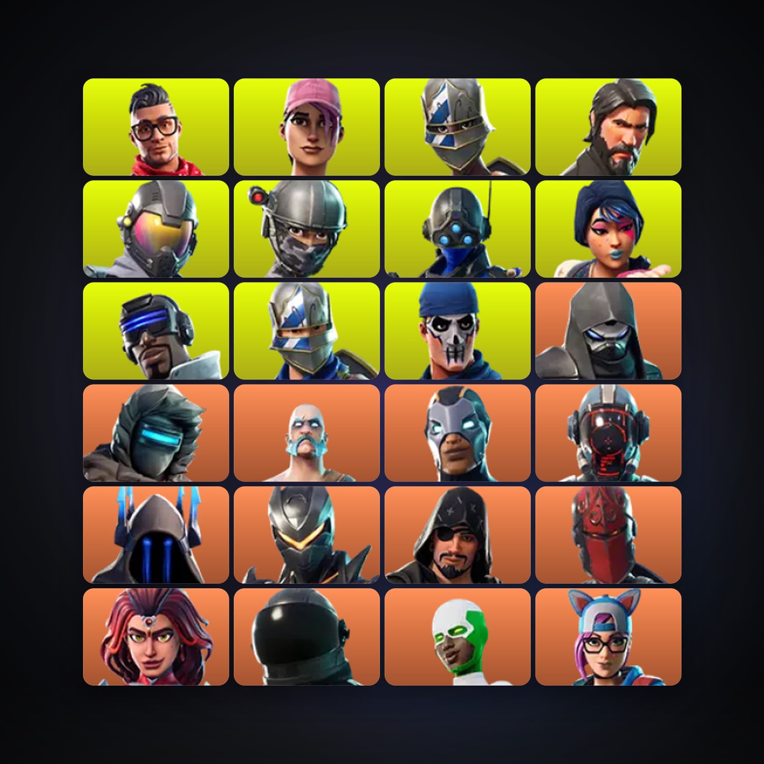 Fortnite | 95 Skins | 1.1K V-Bucks | Level 1807 | 484 Wins — HabibiAccounts