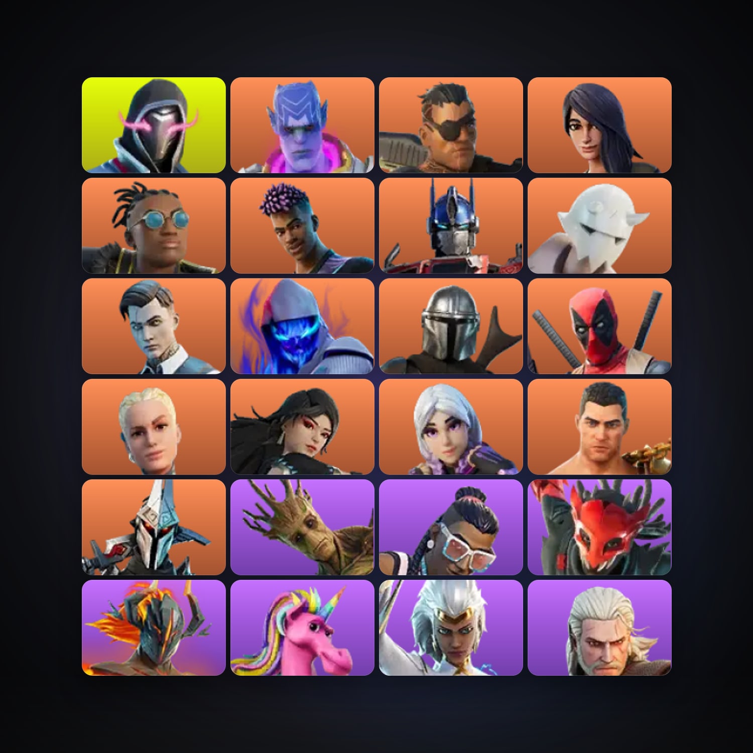 Fortnite | 136 Skins | 100 V-Bucks | Level 3231 | 839 Wins — HabibiAccounts