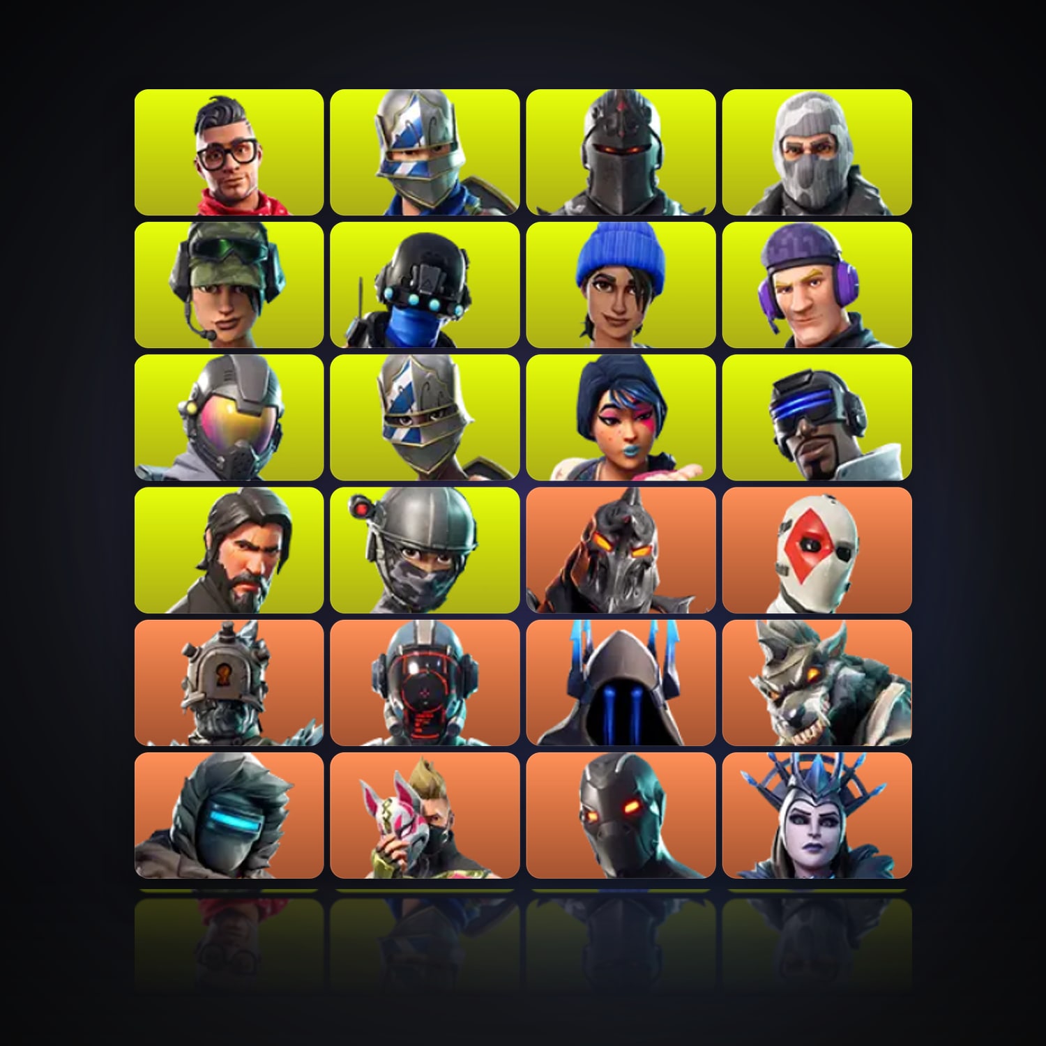 Fortnite | 86 Skins | 400 V-Bucks | Level 1333 | 620 Wins — HabibiAccounts