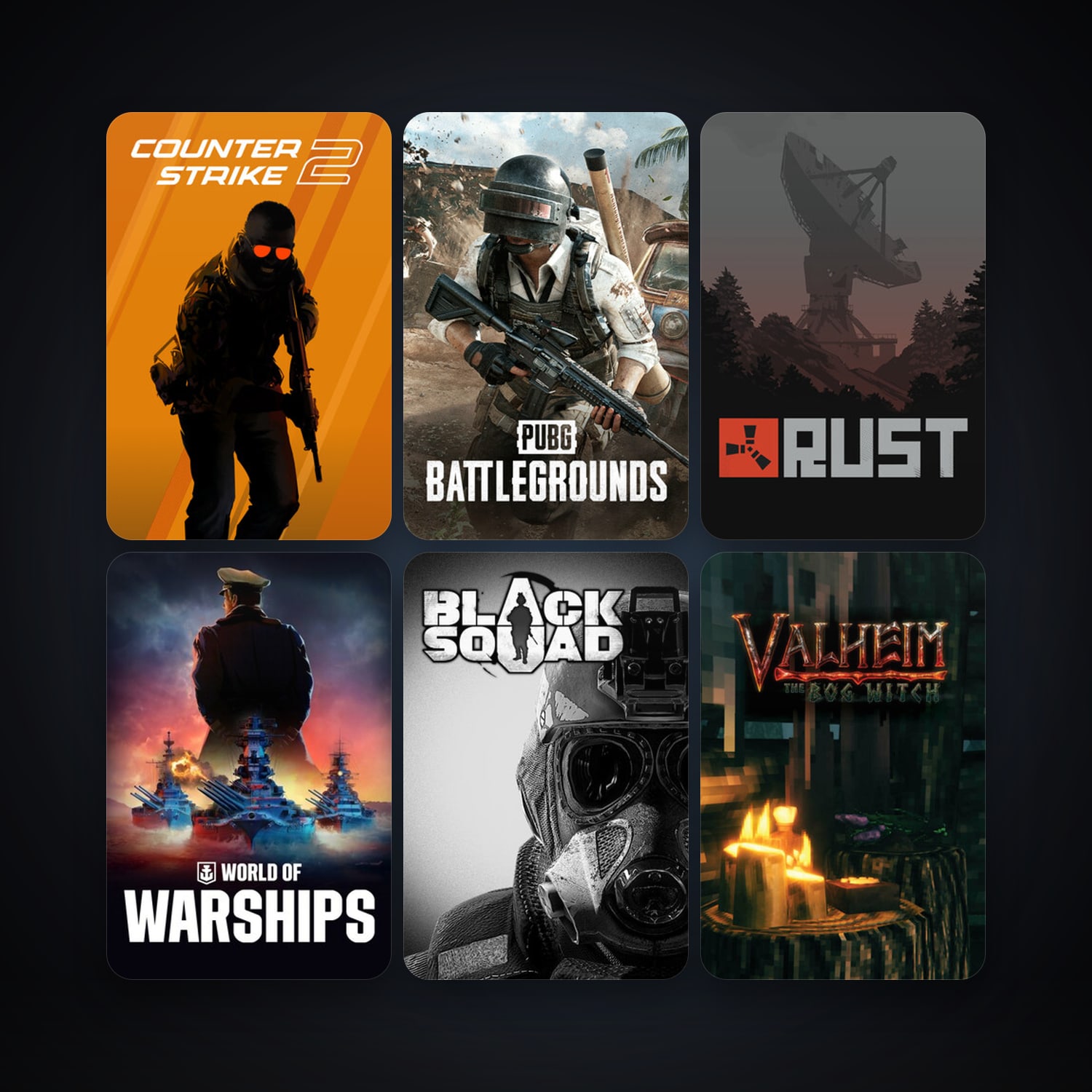 CS2 Prime + Rust, 28 games, Steam 16, clean — HabibiAccounts