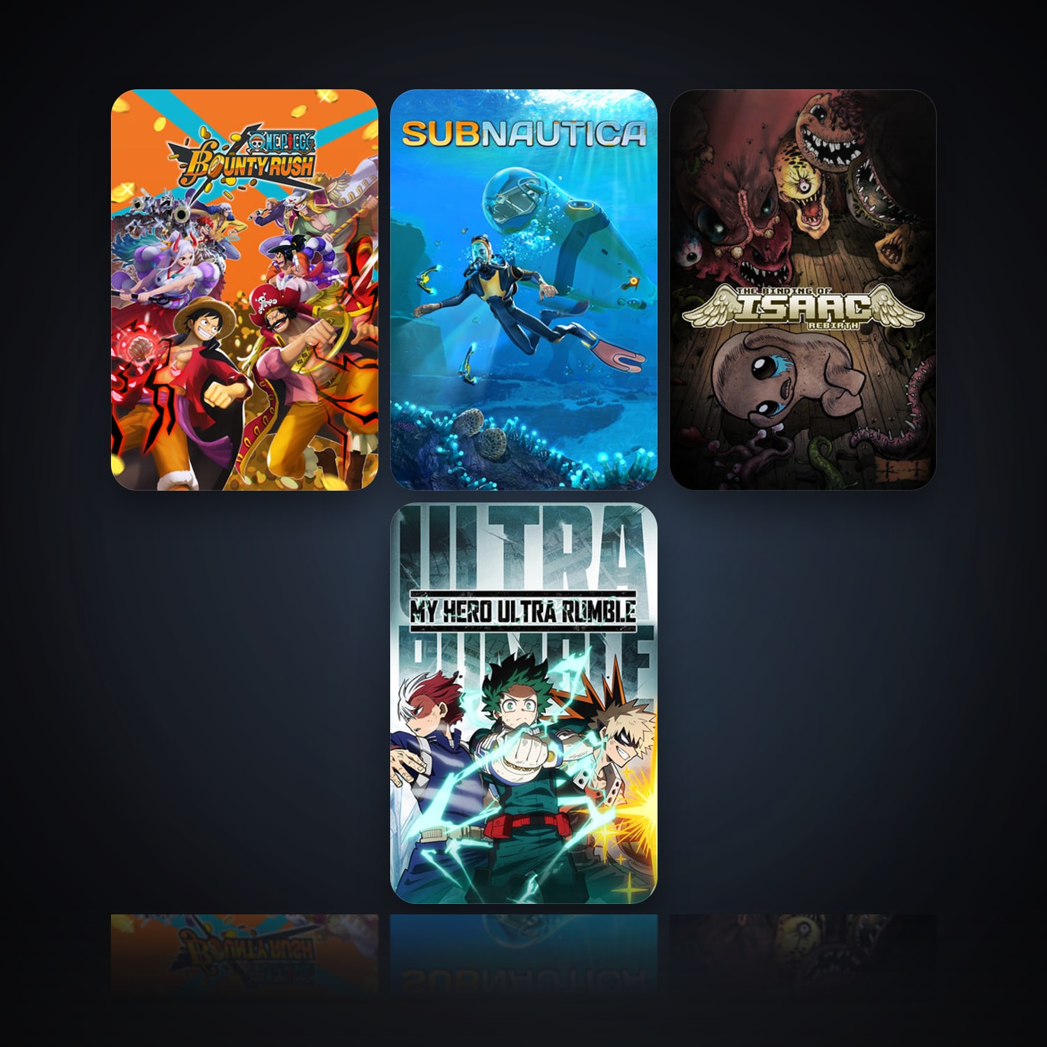 ONE PIECE Bounty Rush & Subnautica — HabibiAccounts