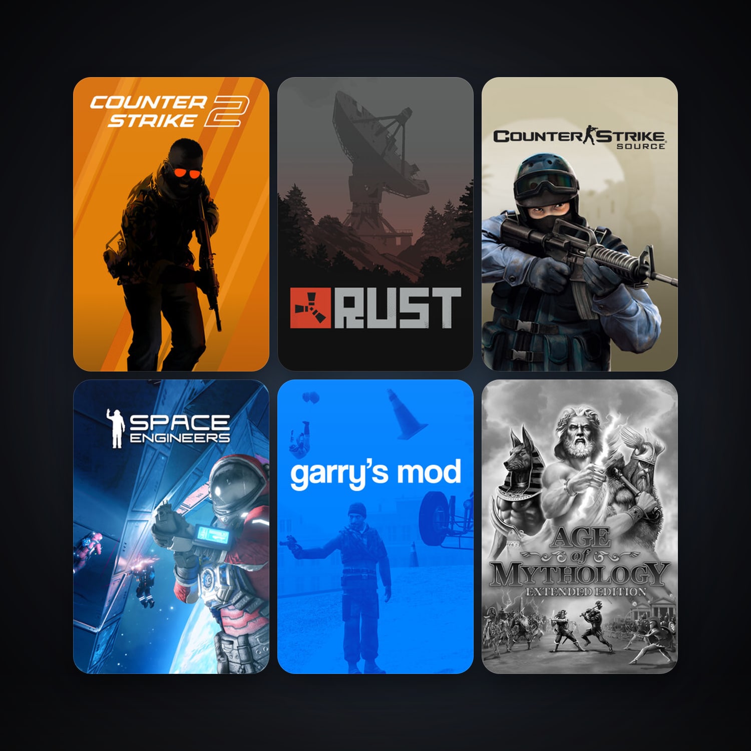 Counter-Strike: Source + Dota 2, 49 games, Steam 12, clean — HabibiAccounts