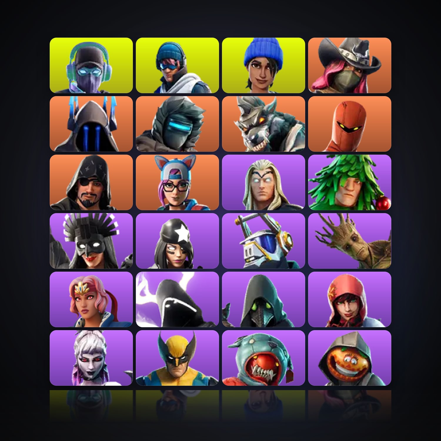 Fortnite | 48 Skins | 100 V-Bucks | Level 667 | 39 Wins — HabibiAccounts