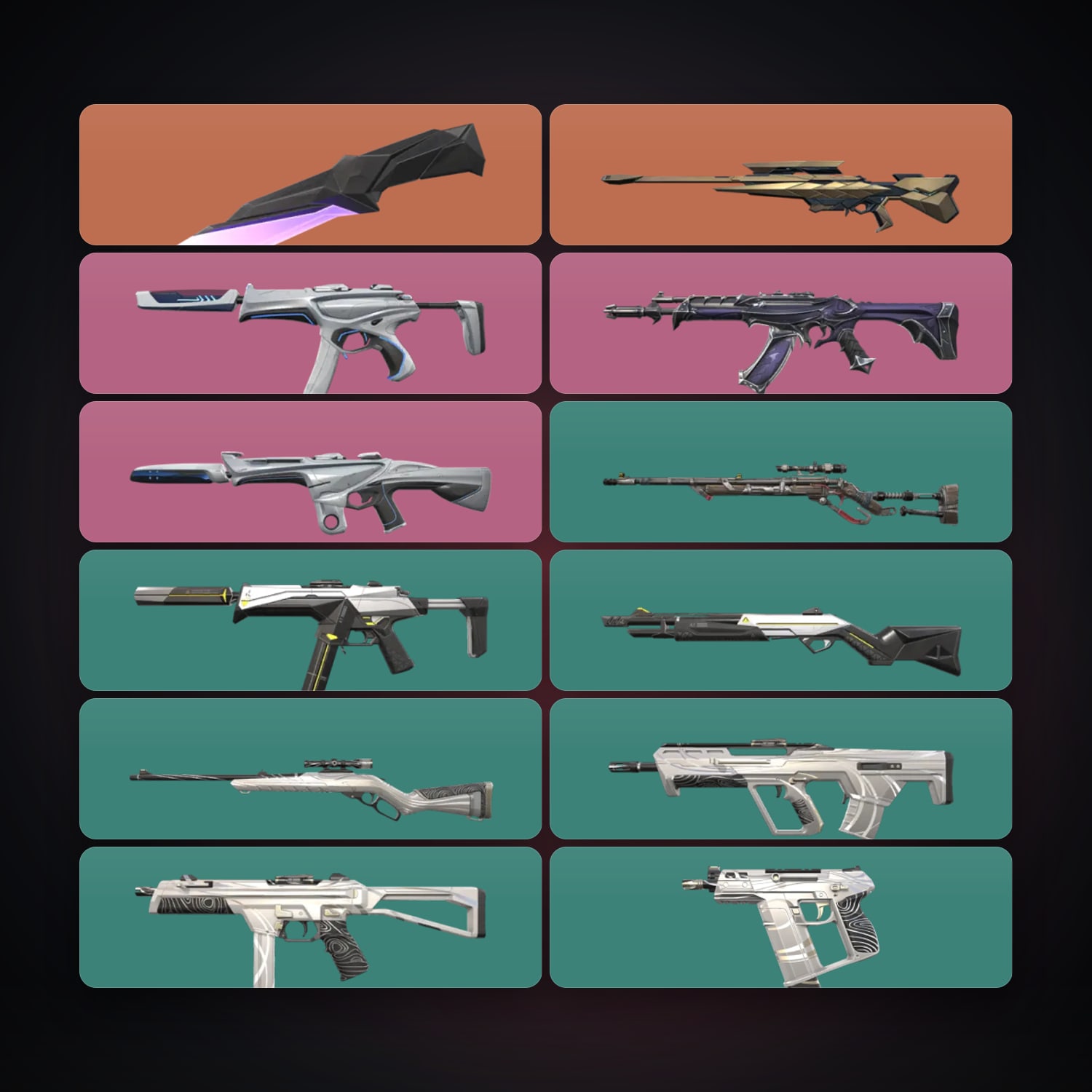 NA locker — 1 knives, 12 skins, lvl 36 — HabibiAccounts