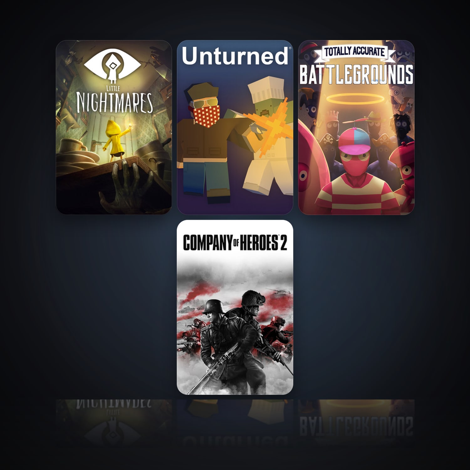 هالحساب ستيم فلين، Free CS2 (No Prime) وCompany of Heroes 2، 10 لعبة، صامد واضح — HabibiAccounts