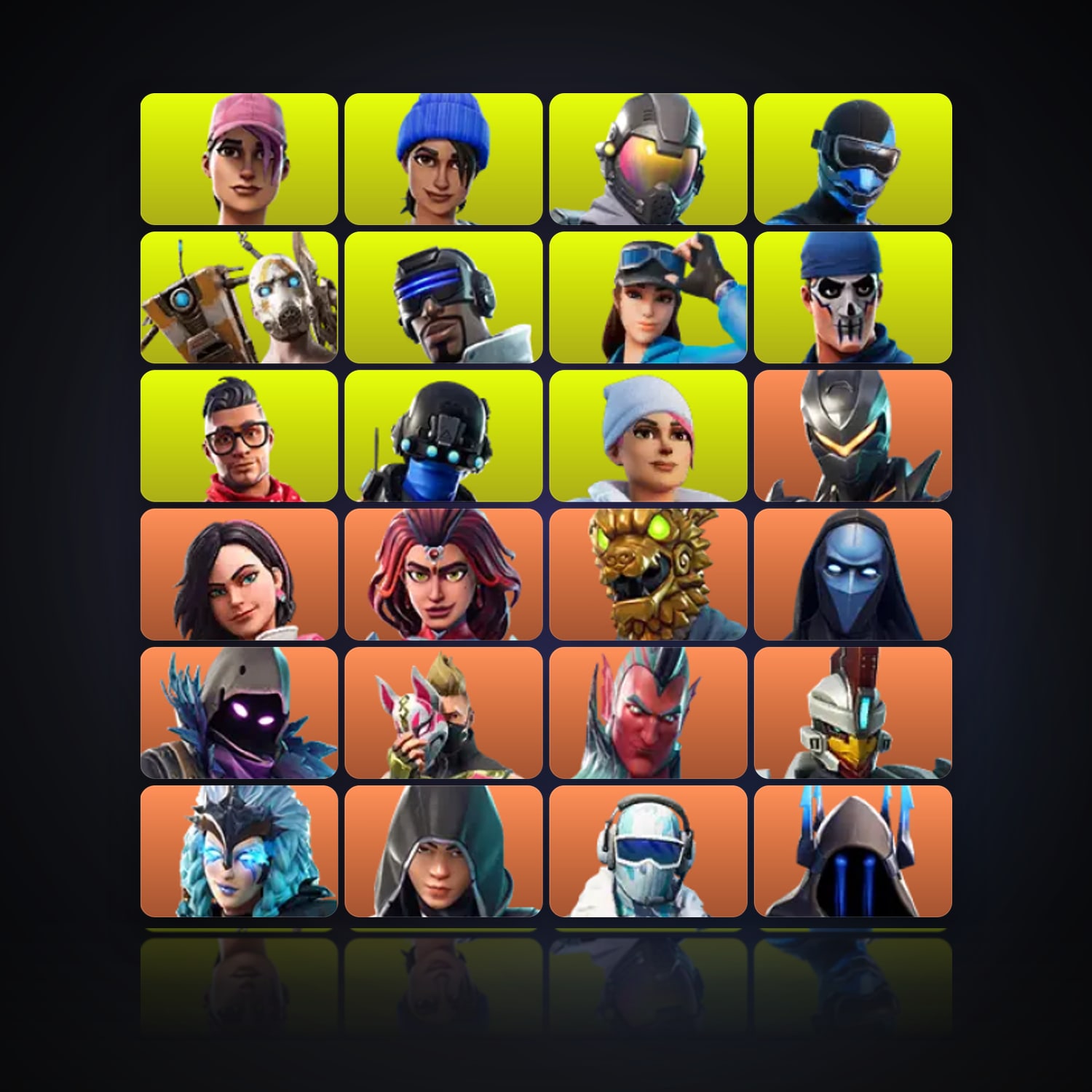 Fortnite | 70 Skins | 150 V-Bucks | Level 266 | 14 Wins — HabibiAccounts