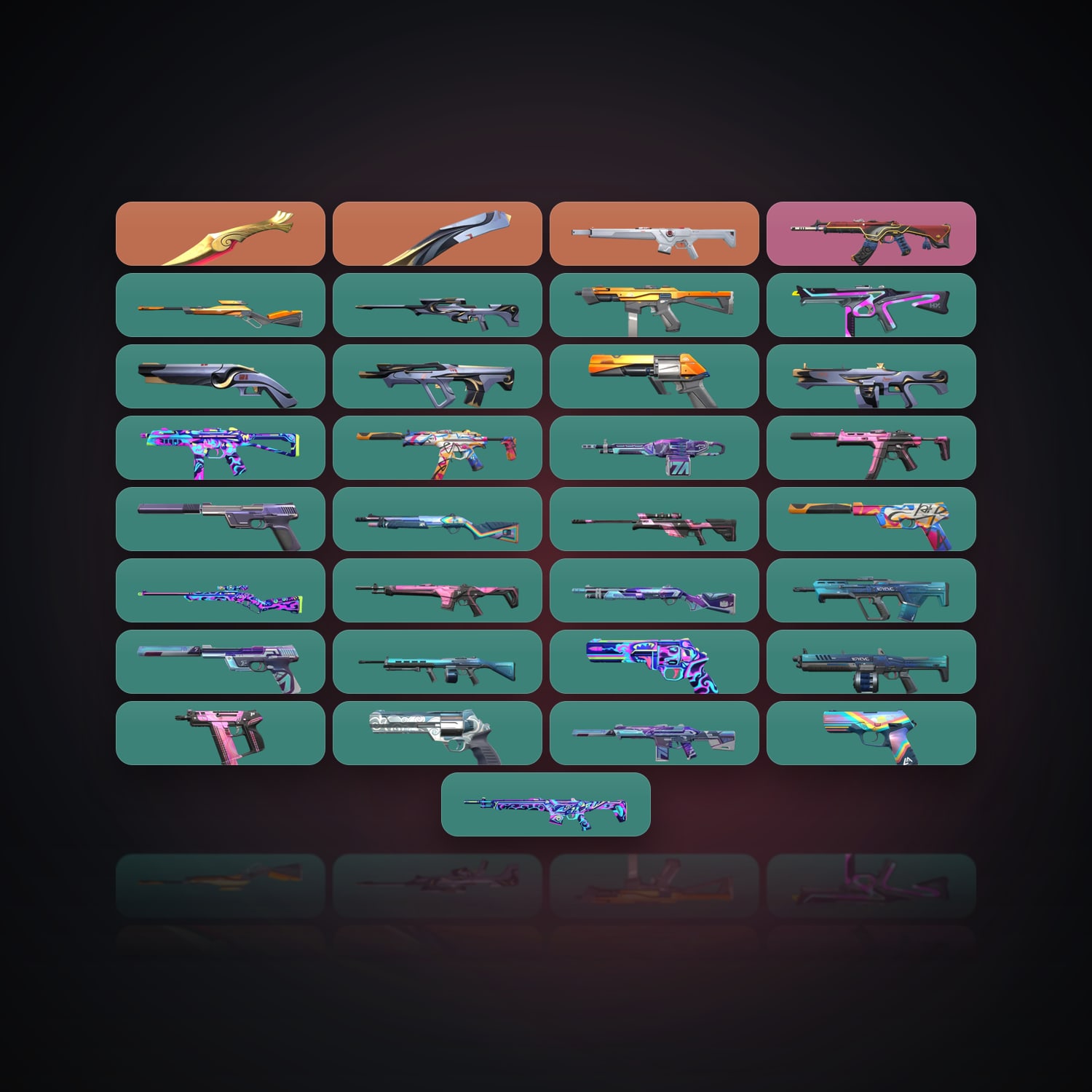 LA Server | 33 Skins | 2 Knives | Level 66 — HabibiAccounts