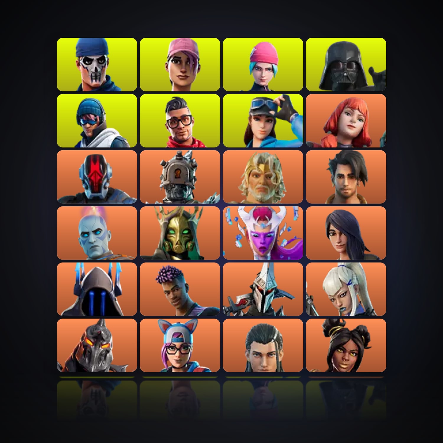Fortnite | 294 Skins | 300 V-Bucks | Level 5027 | 913 Wins — HabibiAccounts