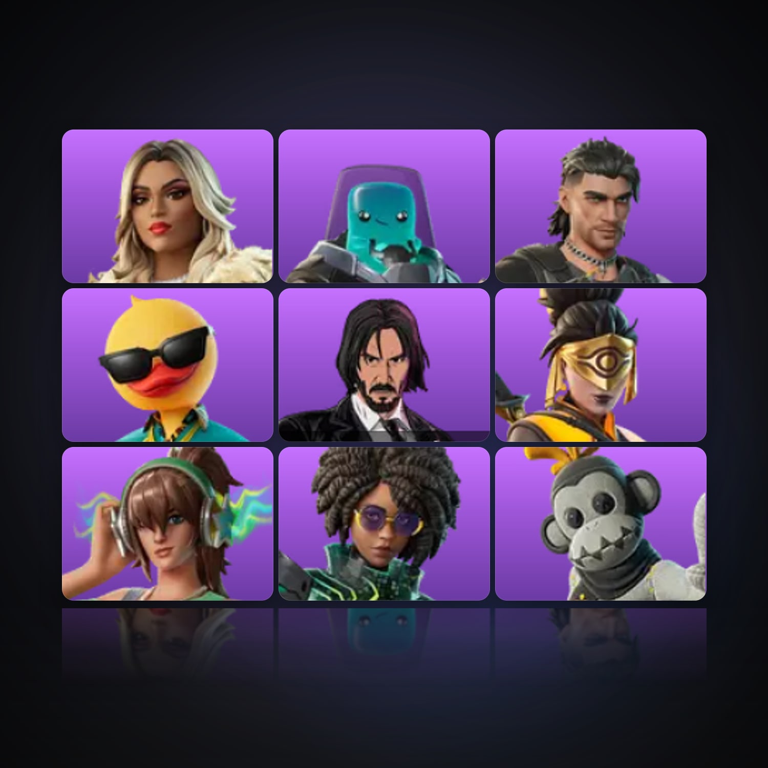 Fortnite | 9 Skins | 800 V-Bucks | Level 249 | 28 Wins — HabibiAccounts