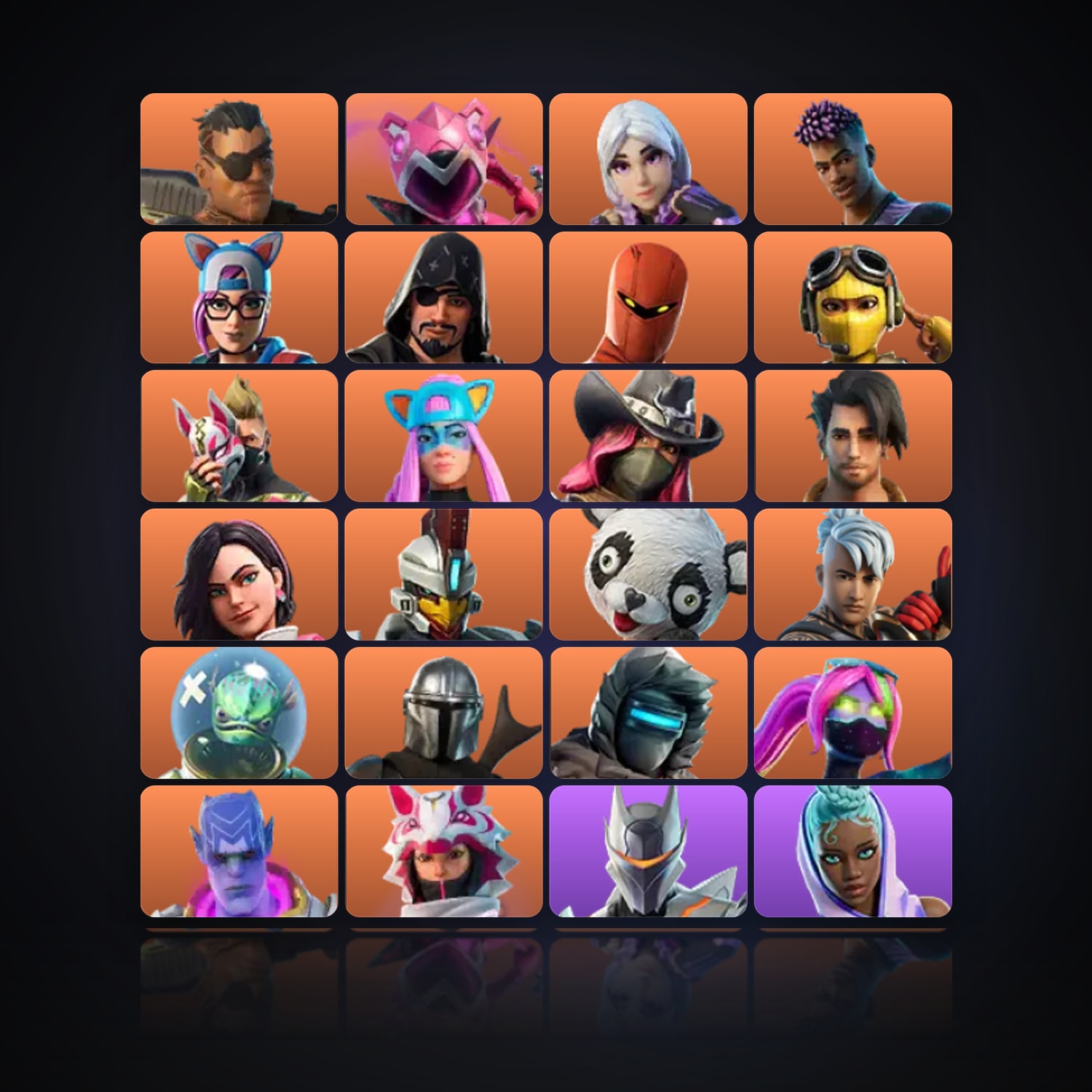 Fortnite | 308 Skins | 200 V-Bucks | Level 2380 | 344 Wins — HabibiAccounts