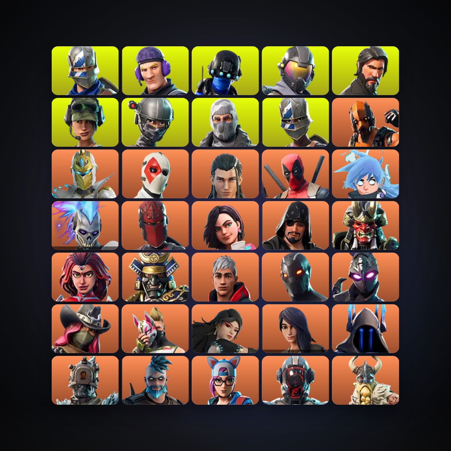 Fortnite | 304 Skins | 2.3K V-Bucks | Level 1804 | 146 Wins — HabibiAccounts