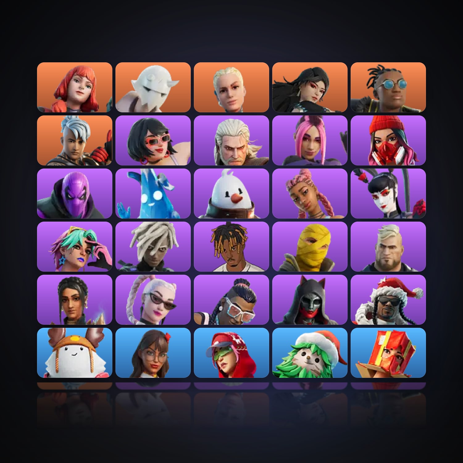 Fortnite | 32 Skins | 700 V-Bucks | Level 1047 | 246 Wins — HabibiAccounts