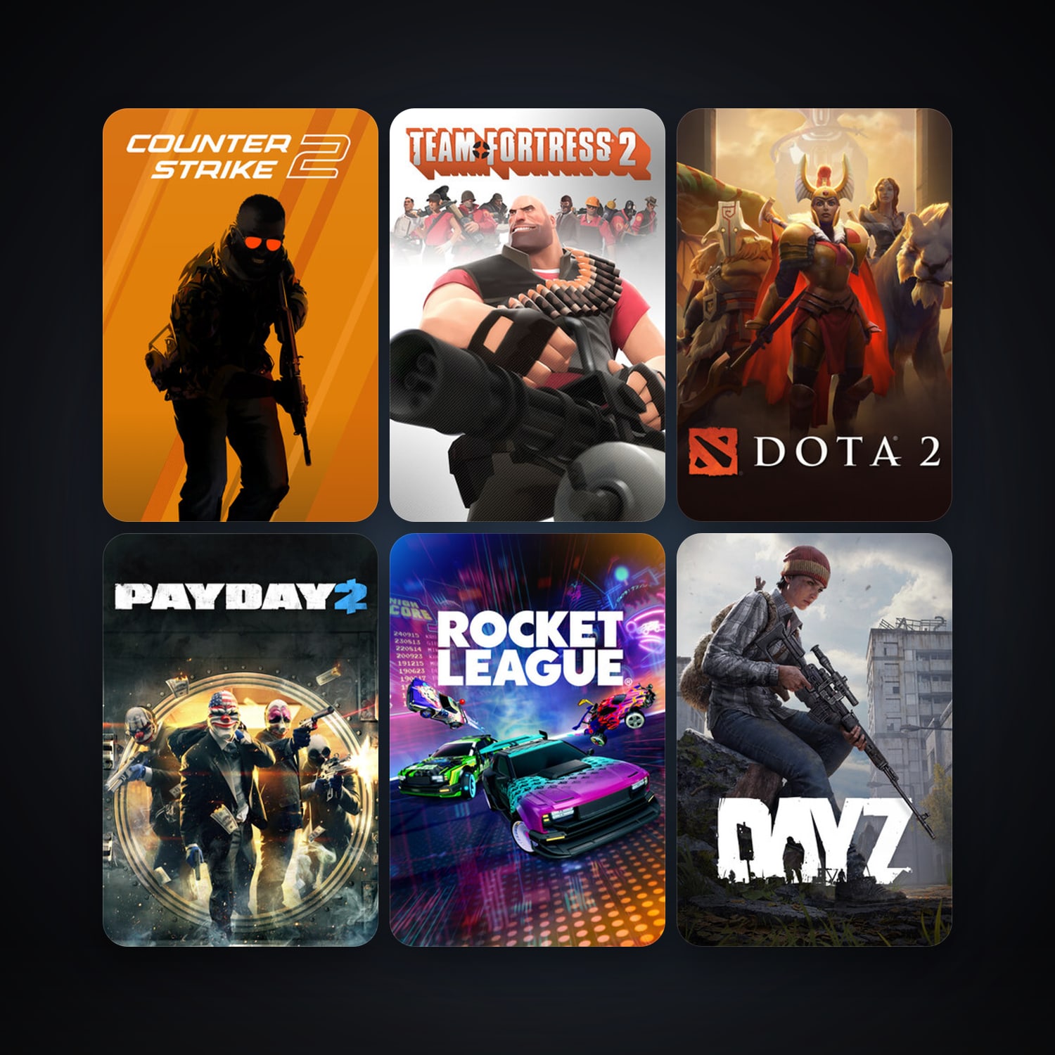 Counter-Strike + Team Fortress Classic, 131 games, Steam 19, clean — HabibiAccounts