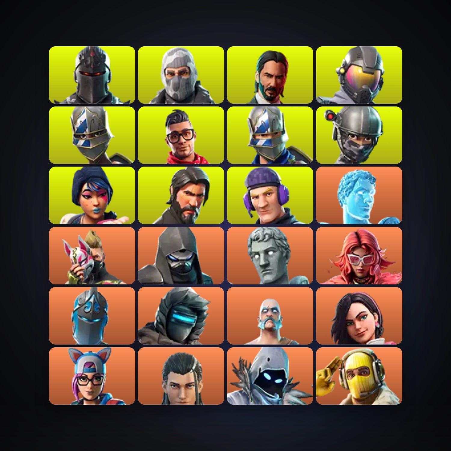 Fortnite | 128 Skins | 200 V-Bucks | Level 1840 | 792 Wins — HabibiAccounts