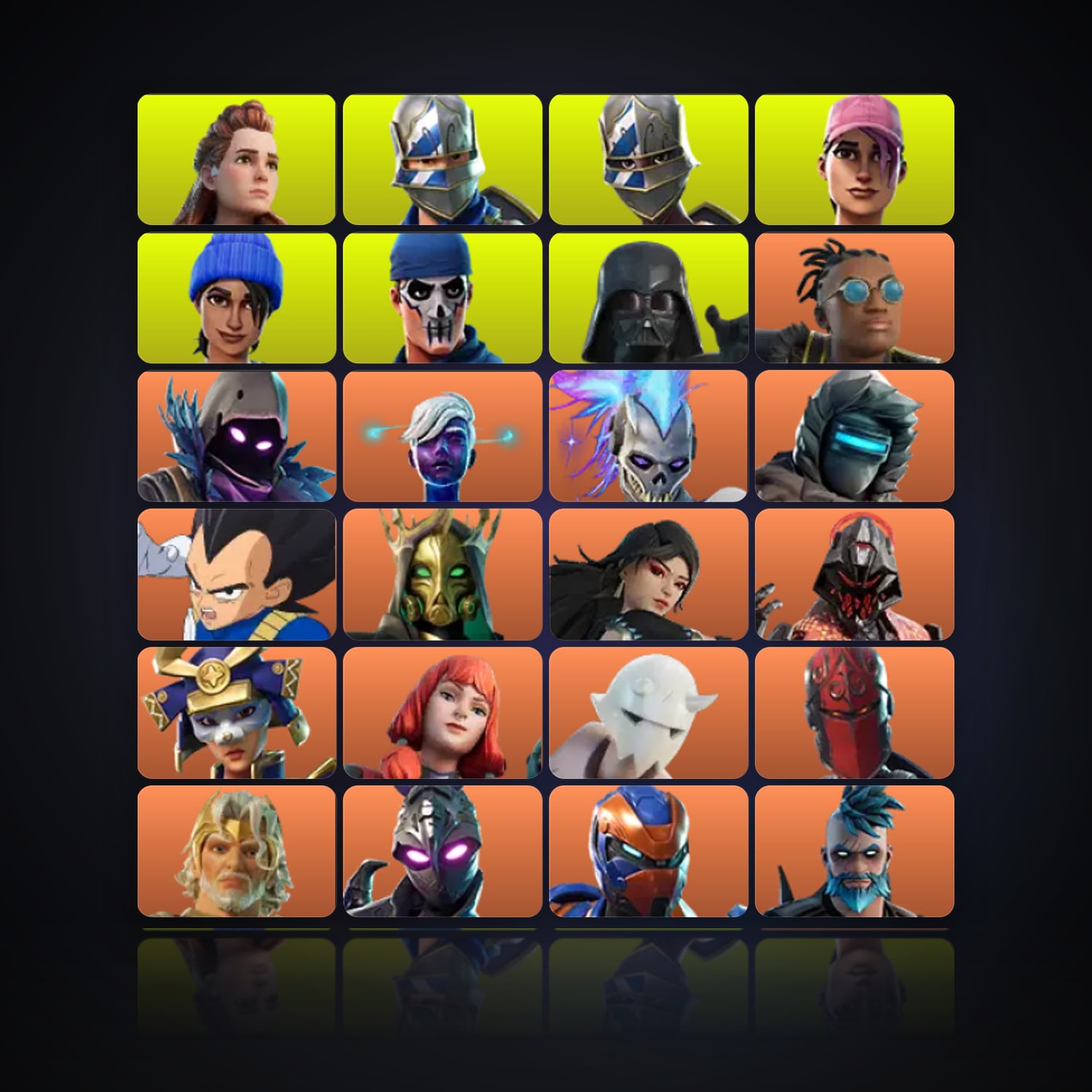 Fortnite | 326 Skins | 150 V-Bucks | Level 2921 | 227 Wins — HabibiAccounts