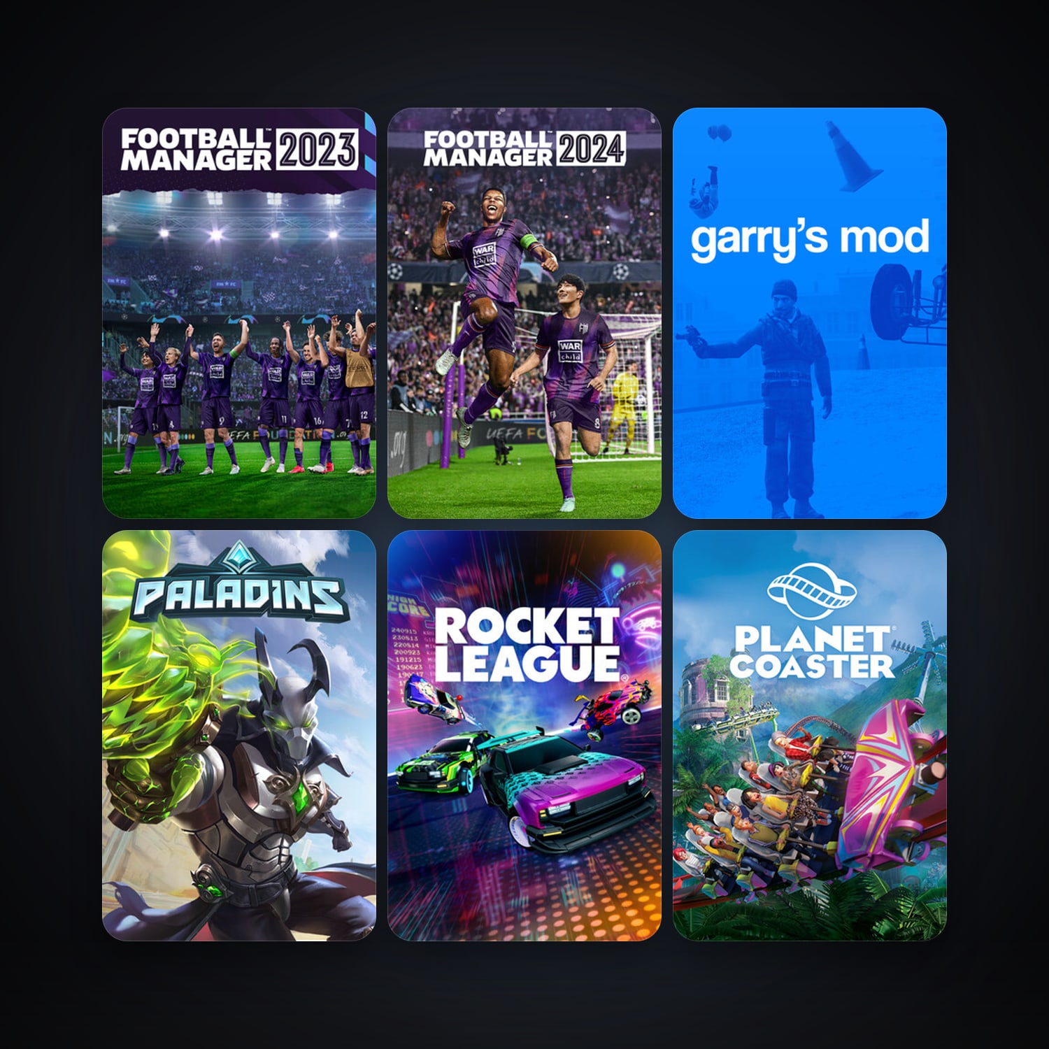 Garry's Mod + Rocket League, 29 games, clean — HabibiAccounts