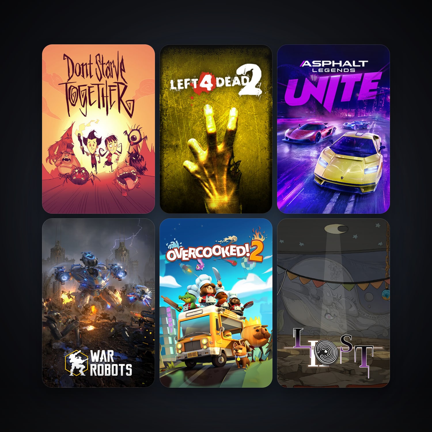 Left 4 Dead 2 + Don't Starve Together, 11 games, clean — HabibiAccounts