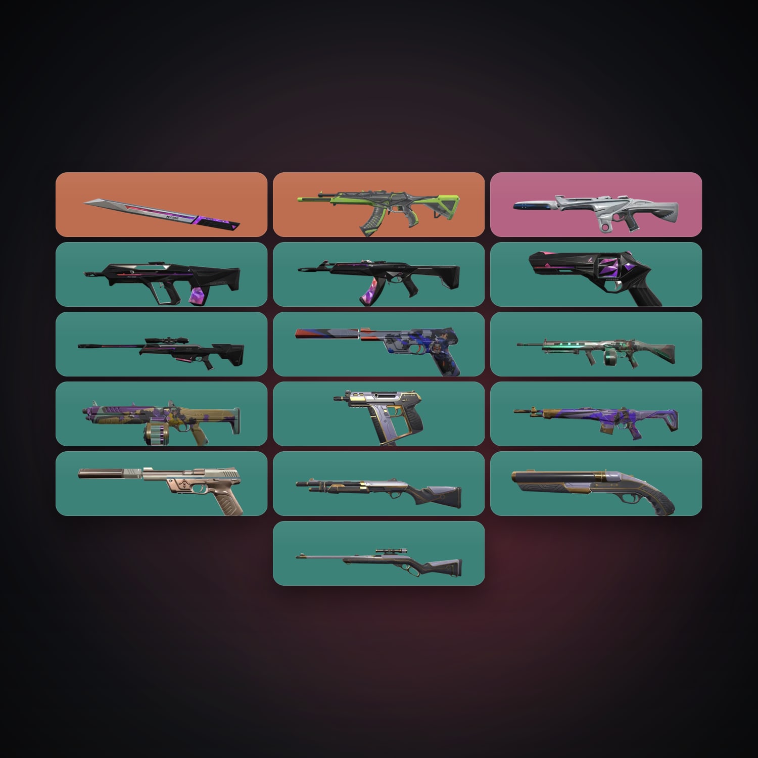 EU Bronze 1 locker — 1 knives, 17 skins, lvl 51 — HabibiAccounts