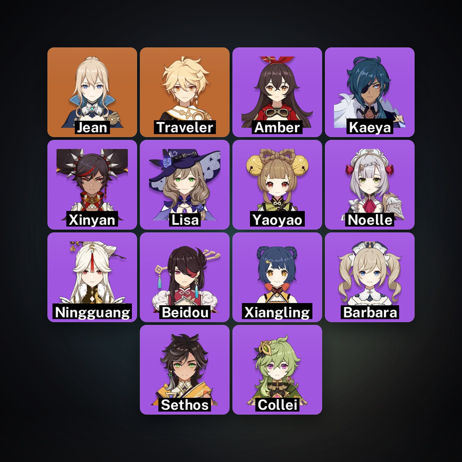 Genshin Impact | AR 24 | 14 Chars | 1× 5★ — HabibiAccounts