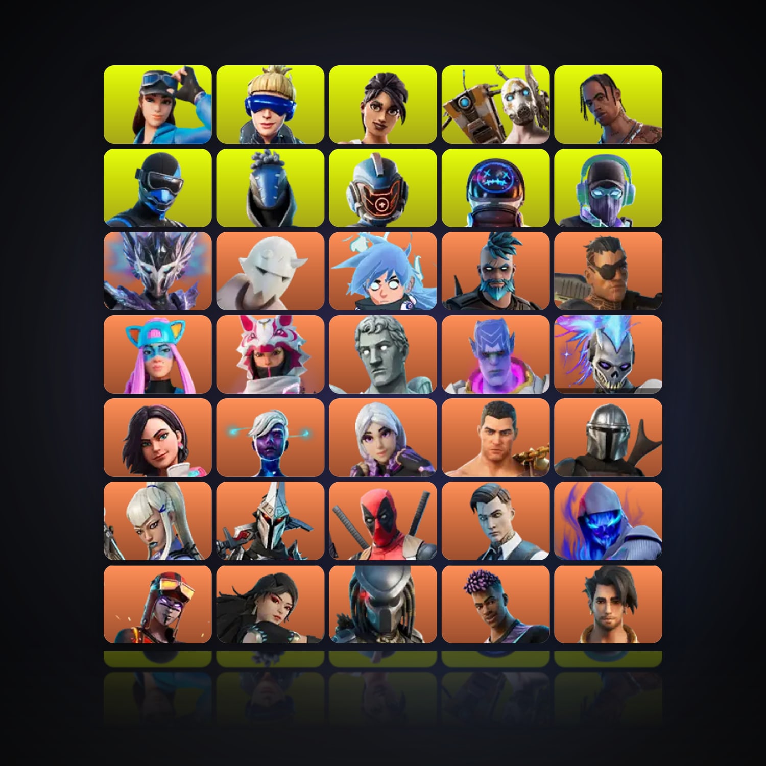 Fortnite | 396 Skins | 200 V-Bucks | Level 3380 | 230 Wins — HabibiAccounts