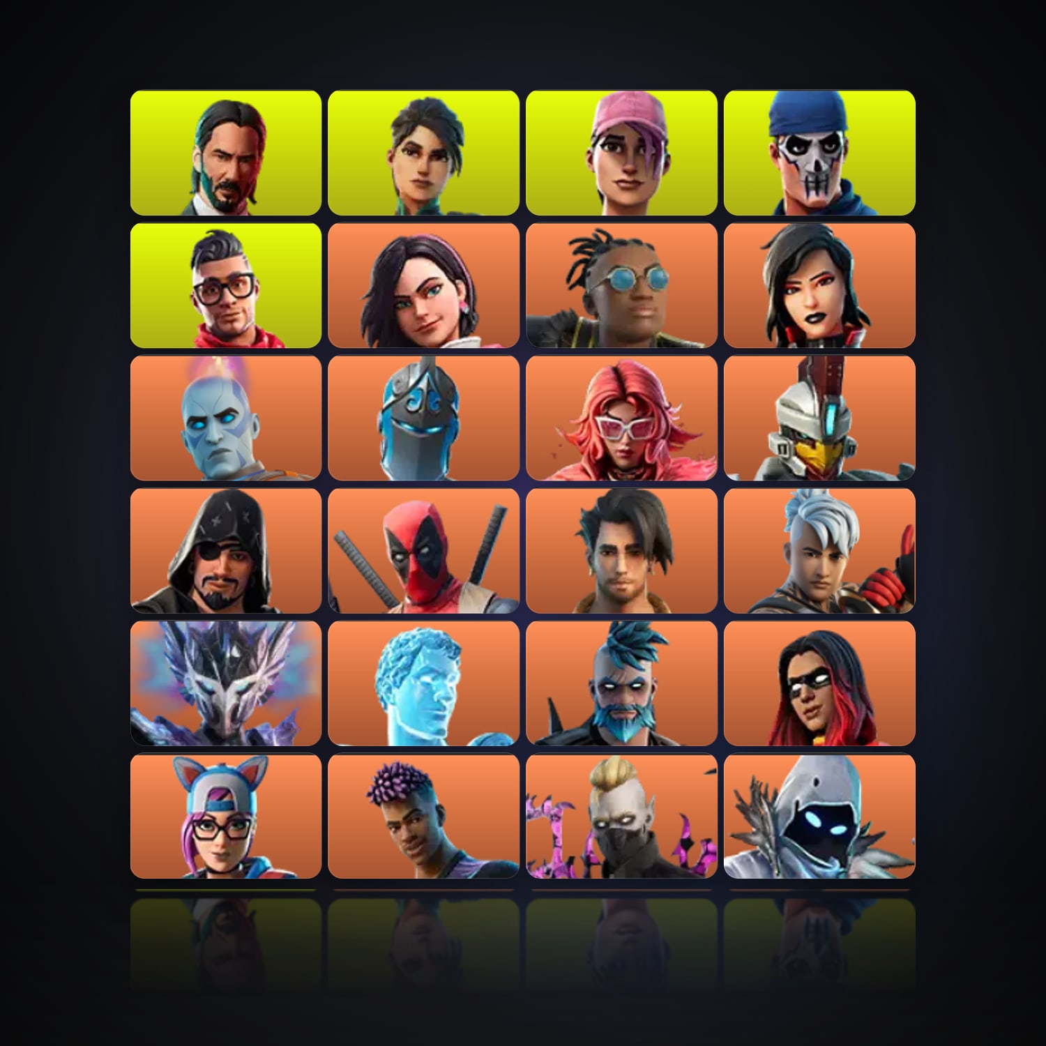 Fortnite | 272 Skins | 350 V-Bucks | Level 4018 | 318 Wins — HabibiAccounts