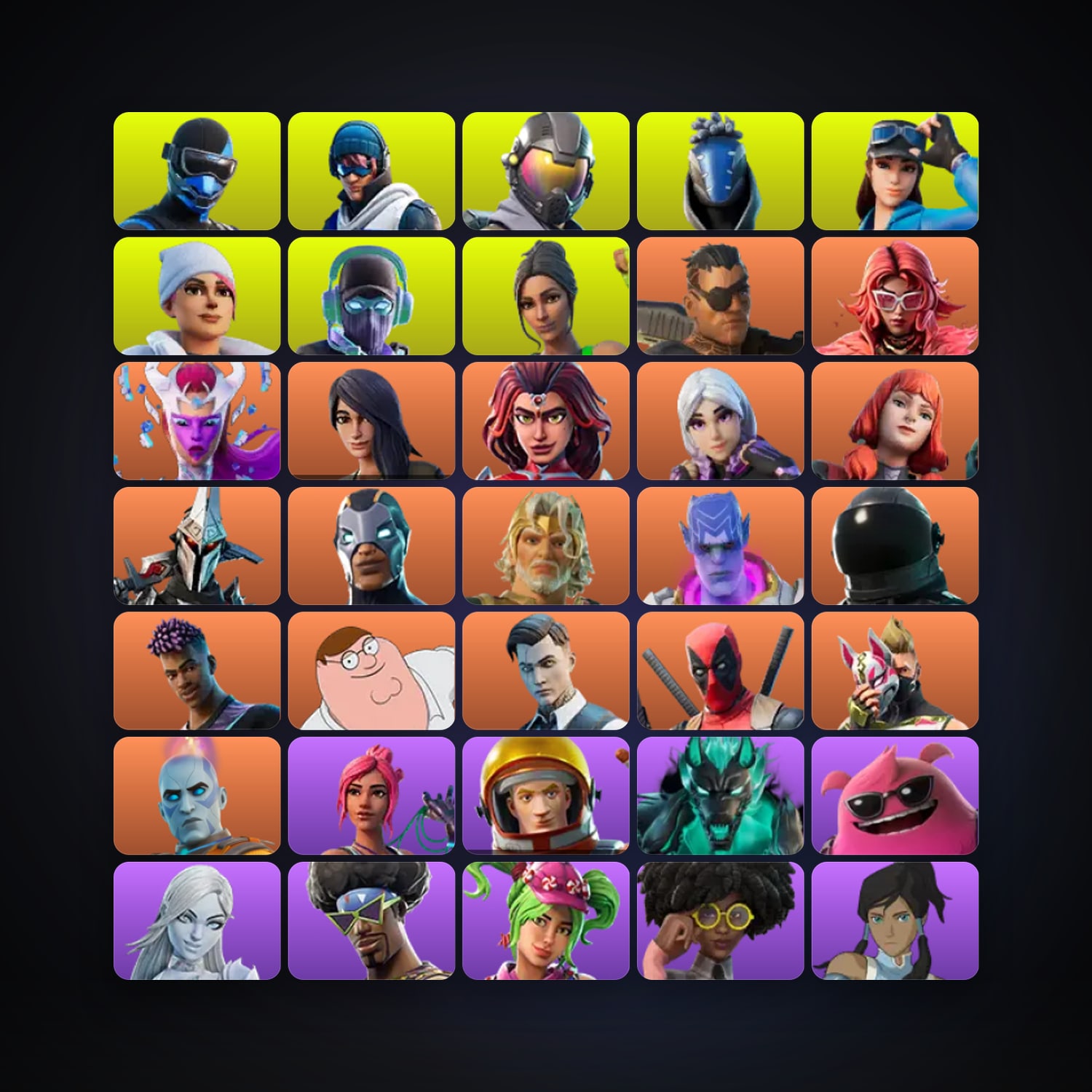 Fortnite | 126 Skins | 300 V-Bucks | Level 2397 | 248 Wins — HabibiAccounts