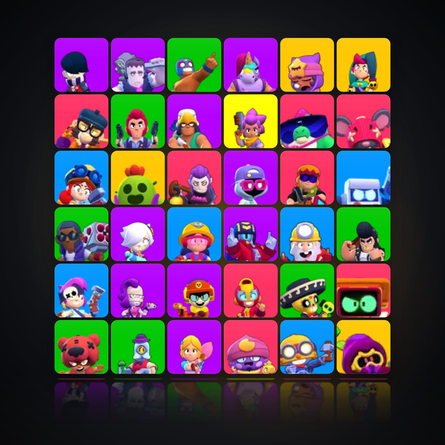 48 Brawlers | 7.3K Trophies — HabibiAccounts