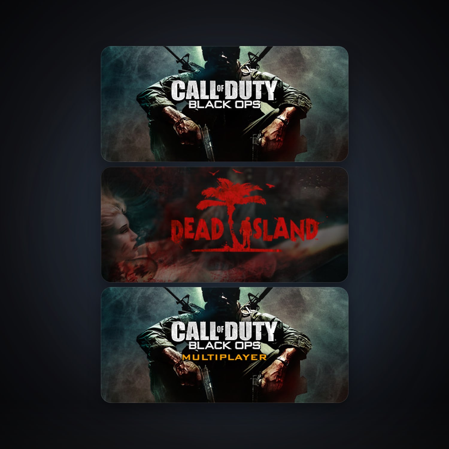 هالحساب ستيم فلين، Call of Duty: Black Ops وCall of Duty: Black Ops Multiplayer، 3 لعبة، صامد واضح — HabibiAccounts