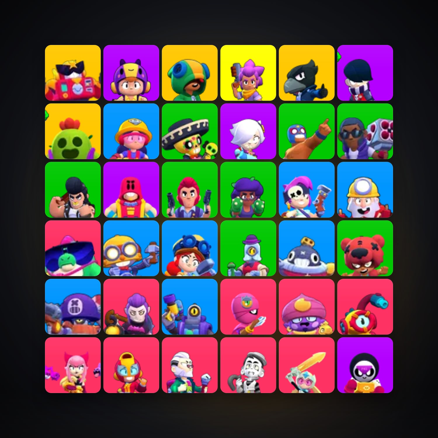 55 Brawlers | 10.1K Trophies — HabibiAccounts