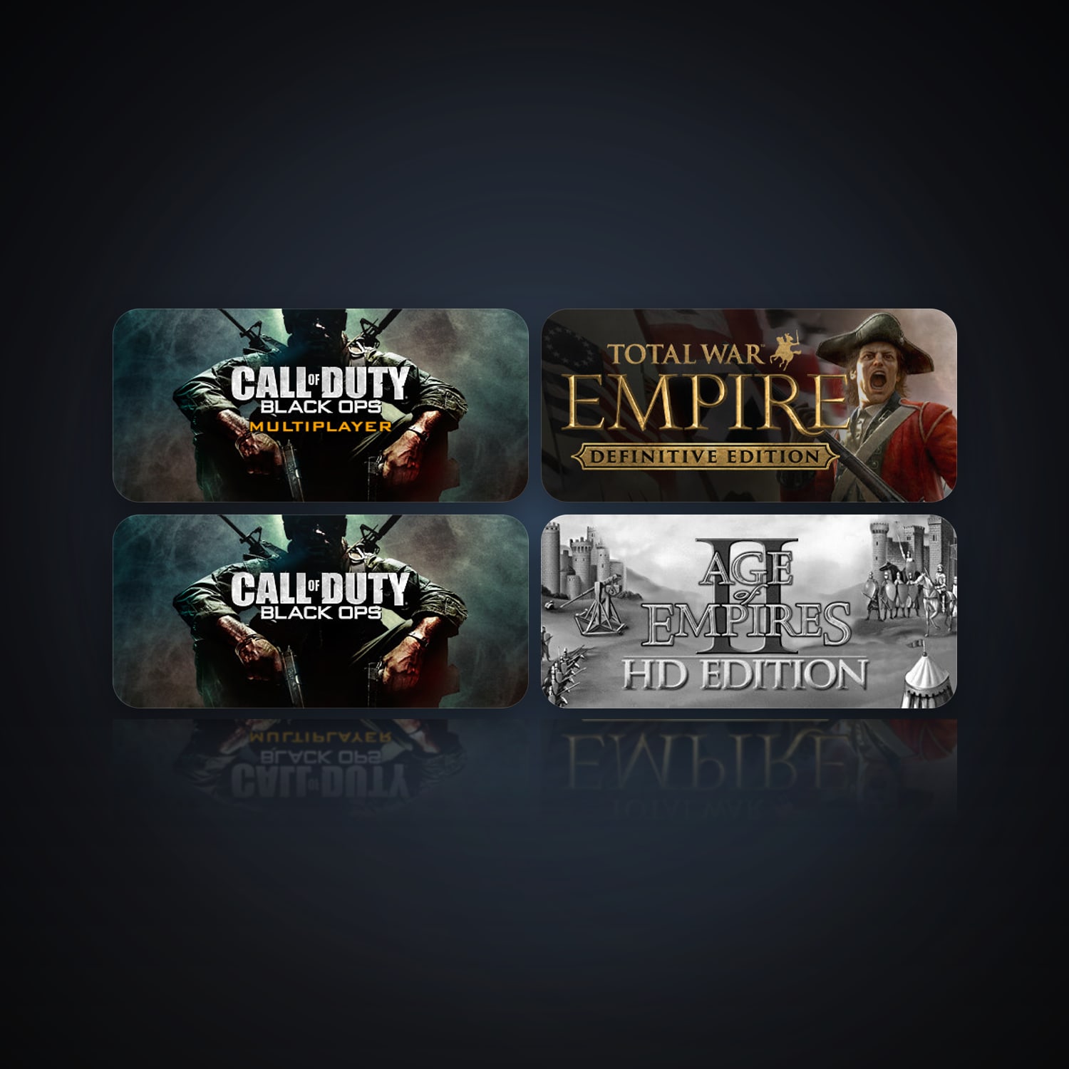 Call of Duty: Black Ops Multiplayer & Empire: Total War — HabibiAccounts