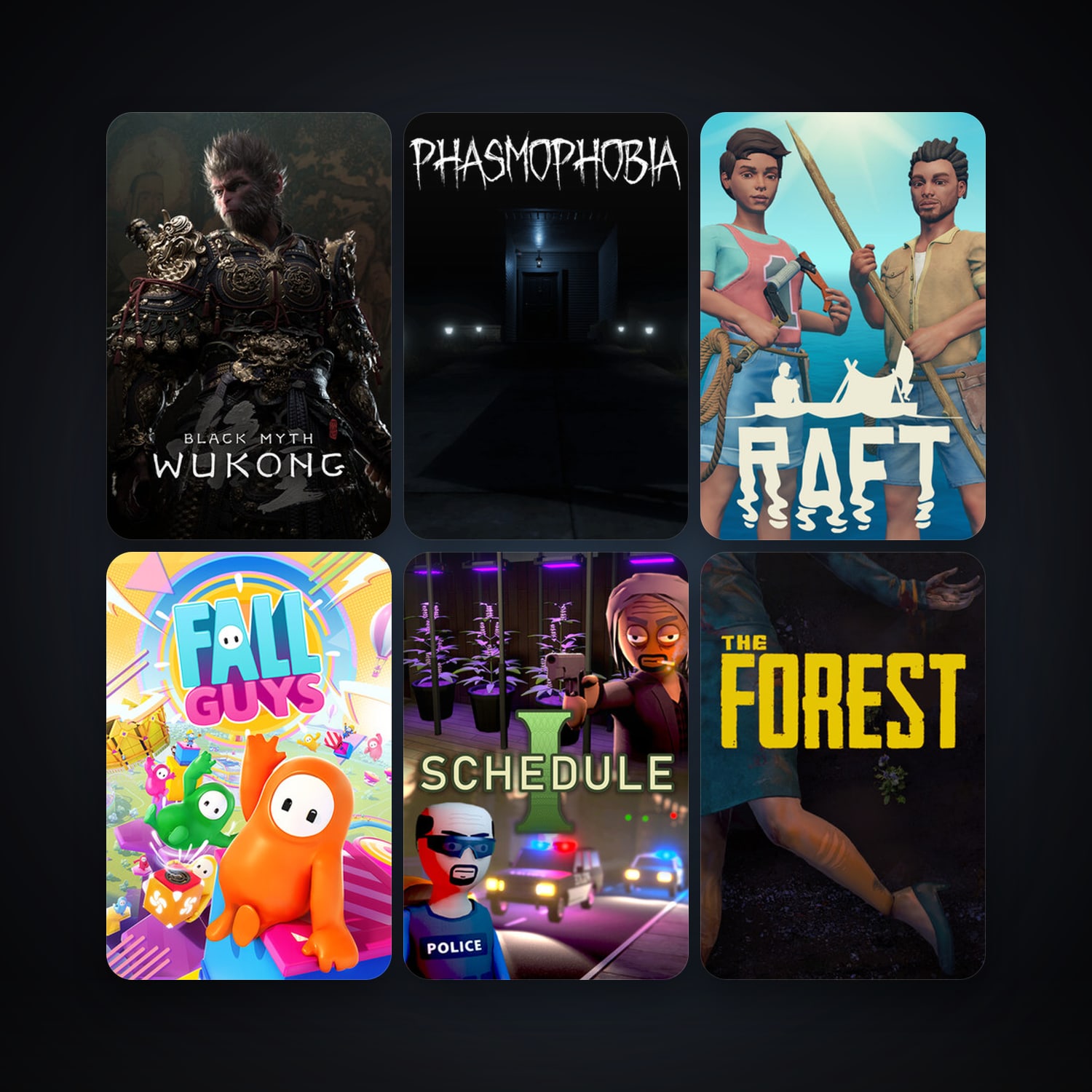 The Forest + Golf It!, 17 games, clean — HabibiAccounts