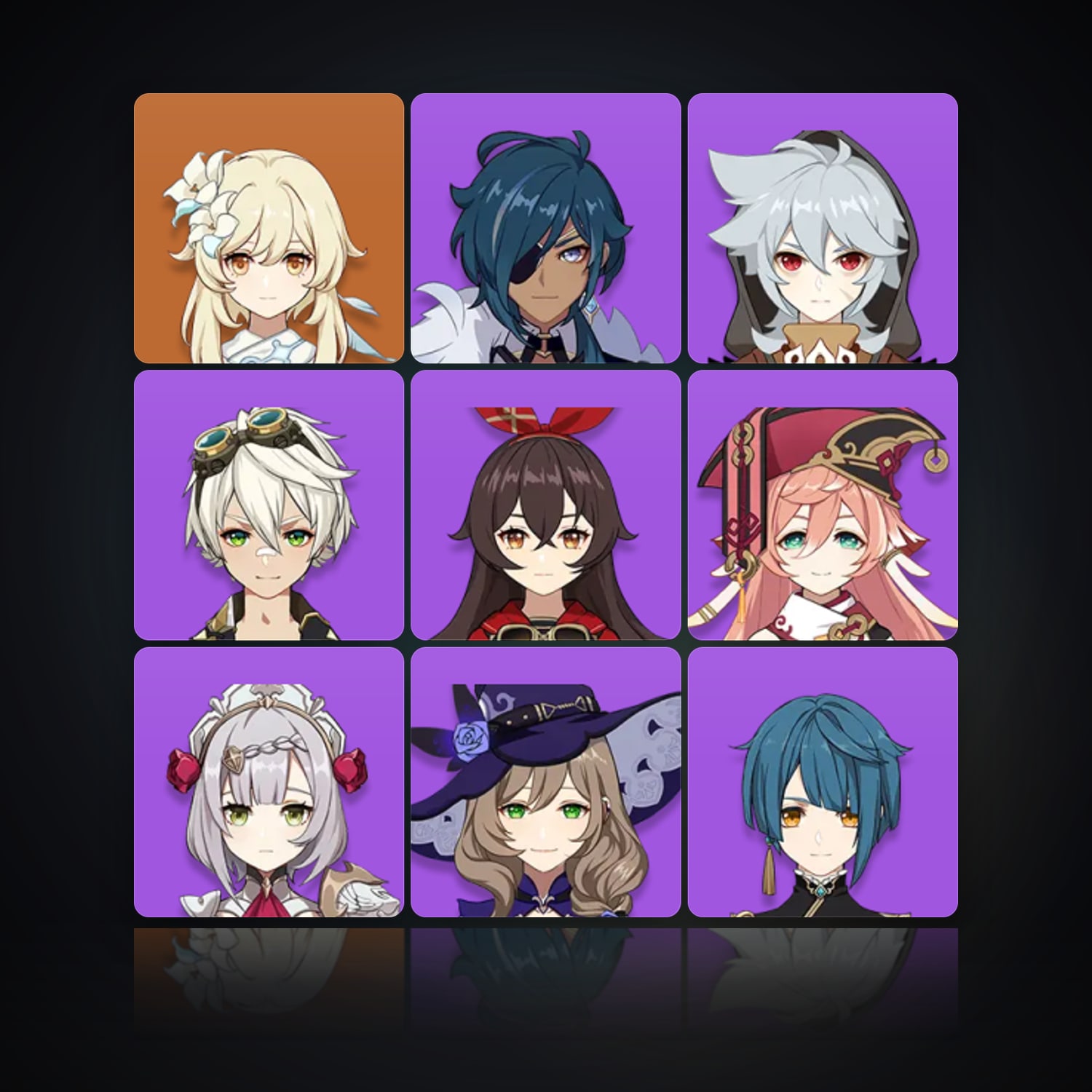 Genshin Impact | AR 20 | 10 Chars — HabibiAccounts