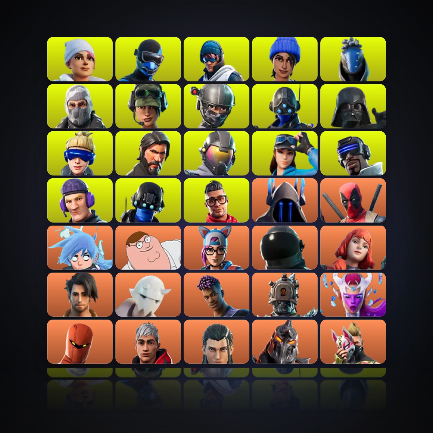Fortnite | 401 Skins | 1.1K V-Bucks | Level 5103 | 926 Wins — HabibiAccounts