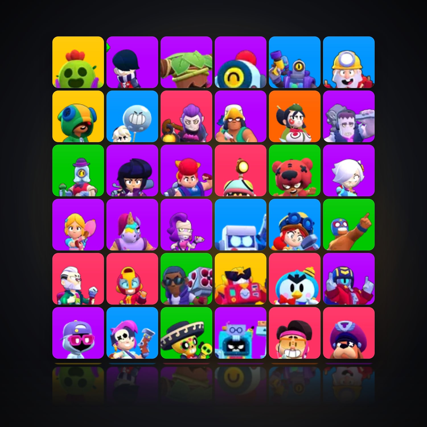 55 Brawlers | 10.9K Trophies — HabibiAccounts
