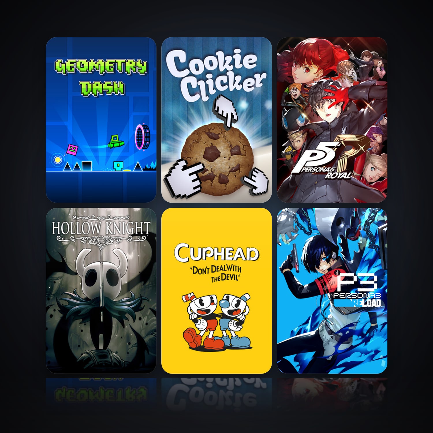 Geometry Dash & Cookie Clicker | 26 Games | Clean — HabibiAccounts