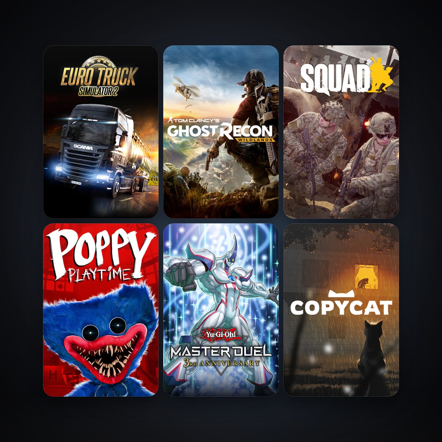Free CS2 (No Prime) + Euro Truck Simulator 2, 18 games, clean — HabibiAccounts