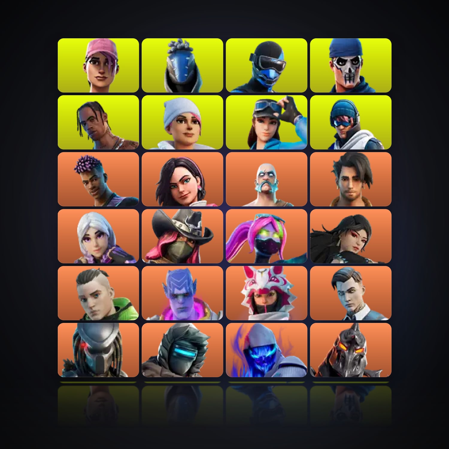Fortnite | 224 Skins | 600 V-Bucks | Level 3910 | 578 Wins — HabibiAccounts