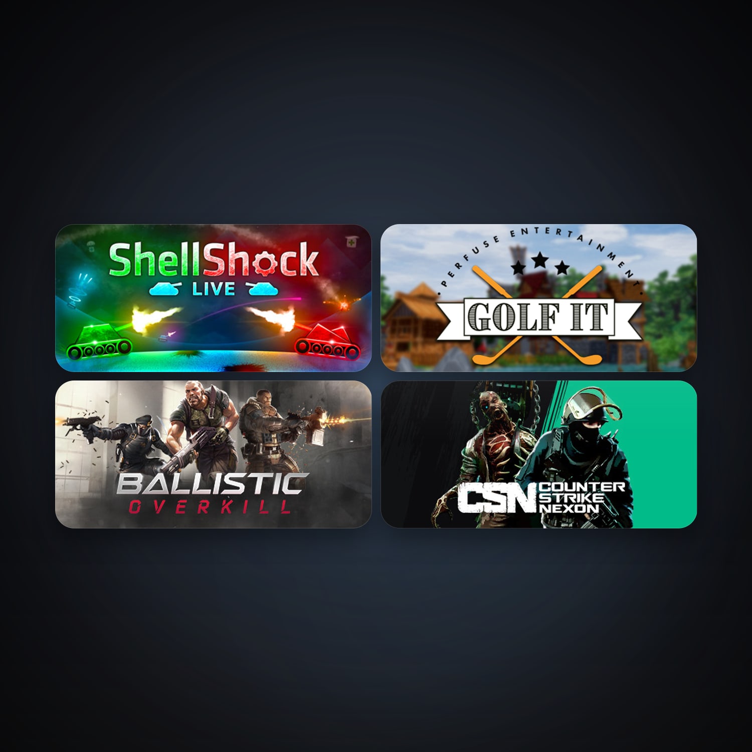 Counter-Strike Nexon: Studio + Ballistic Overkill, 8 games, clean — HabibiAccounts